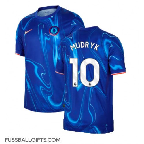 Chelsea Mykhailo Mudryk #10 Fußballbekleidung Heimtrikot 2024-25 Kurzarm